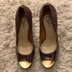 Candie’s Glitter Heels